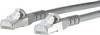 kabel LAN Metz Connect 130845A033-E, 1 szt., RJ45, CAT 6a, S/FTP, 10.00 m, szary
