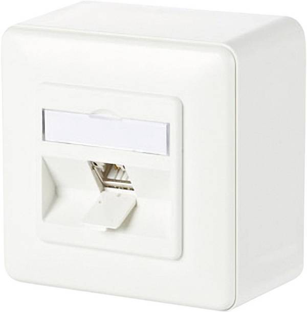 Gniazdo sieciowe Metz Connect 130B11D10002-E 130B11D10002-E, 1 Port, CAT 6a, nadtynkowy