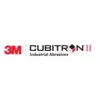 Logo '3M' i 'Cubitron II Industrial Abrasives' na czarnym tle.