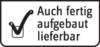 Dostępne w pełni zmontowane, zaznaczono znakiem kontrolnym.