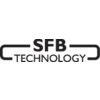 Logo technologii SFB, czarny tekst na białym tle.