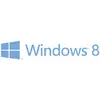 Logo systemu Windows 8 w niebieskim kolorze z wystylizowywanym symbolem okna.
