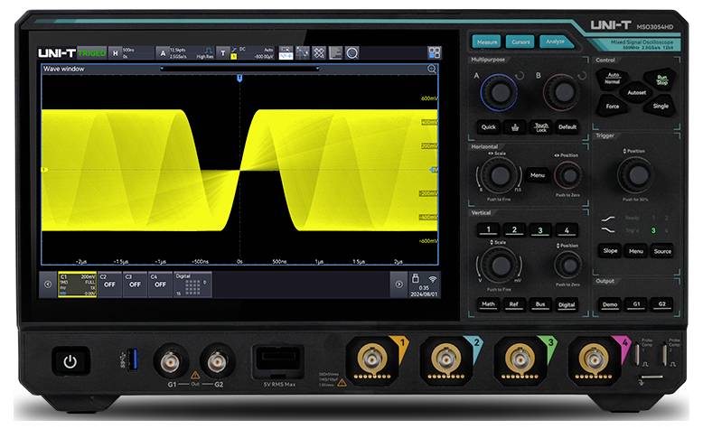 Uni-T MSO3000HD-BW3M5T5M Software misurazione Upgrade