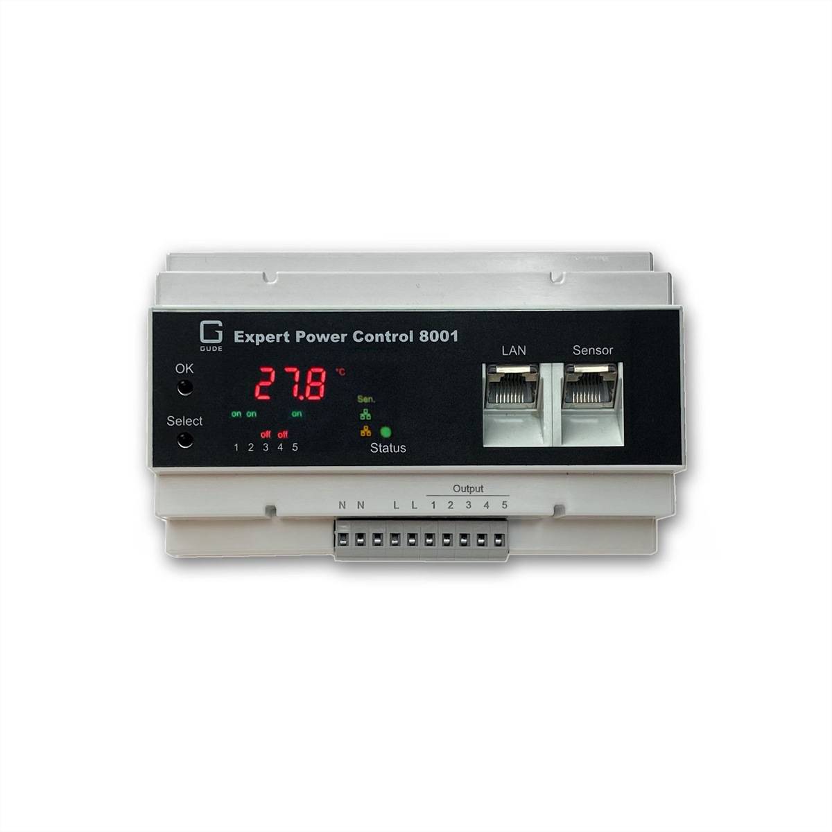 GUDE 8001-1 Stopcontact Apart schakelbaar Meerdere kleuren
