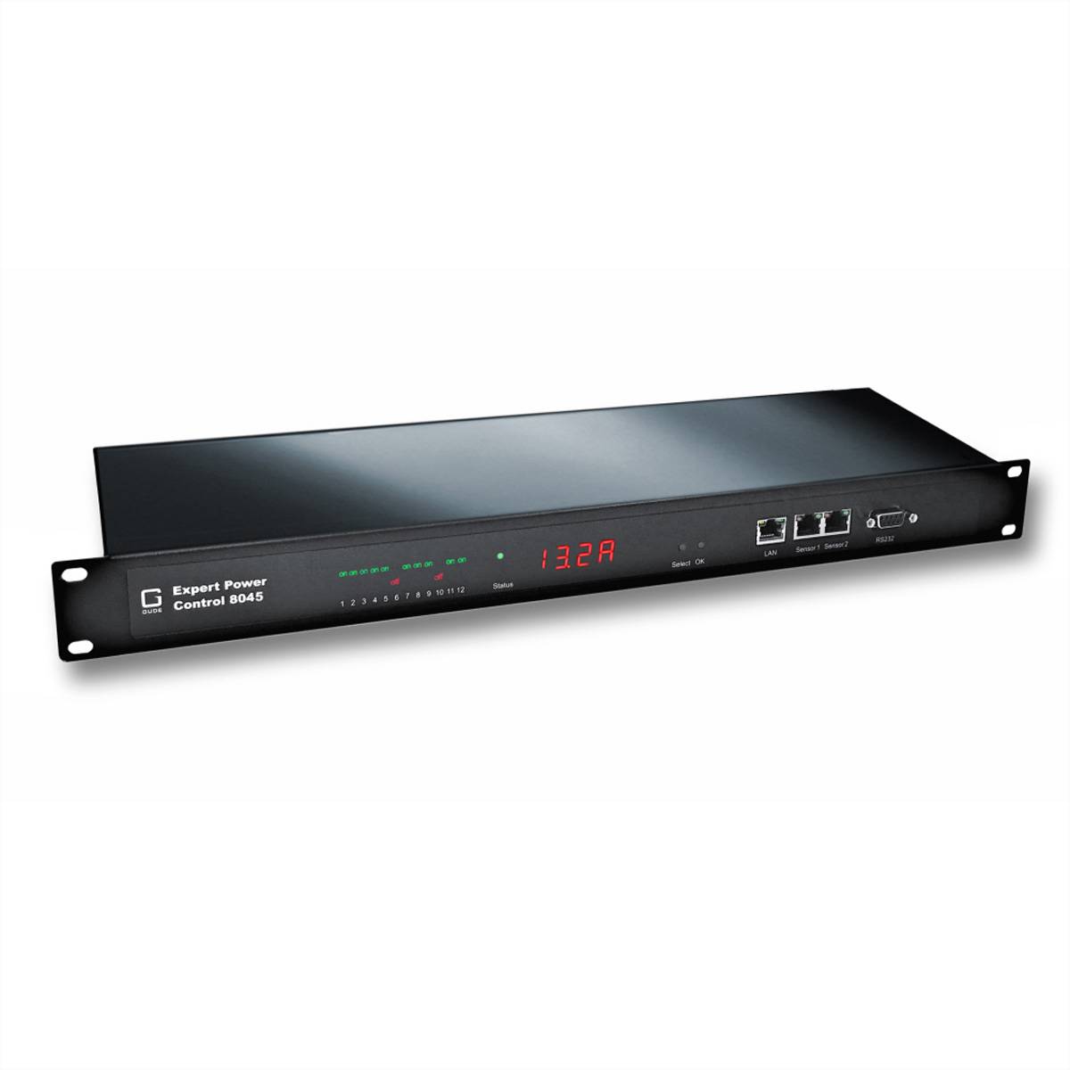 GUDE 8045-2 Stopcontact Zwart