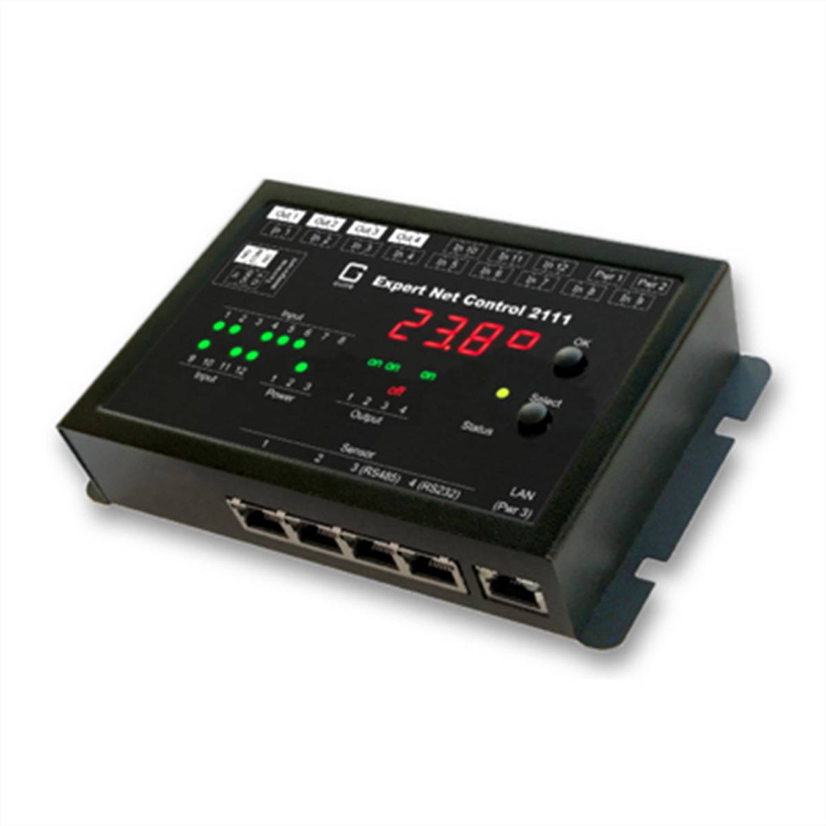 GUDE 2111-1 Stopcontact Zwart