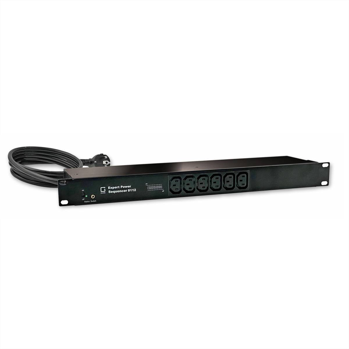 GUDE 8112-2 Stopcontact Zwart