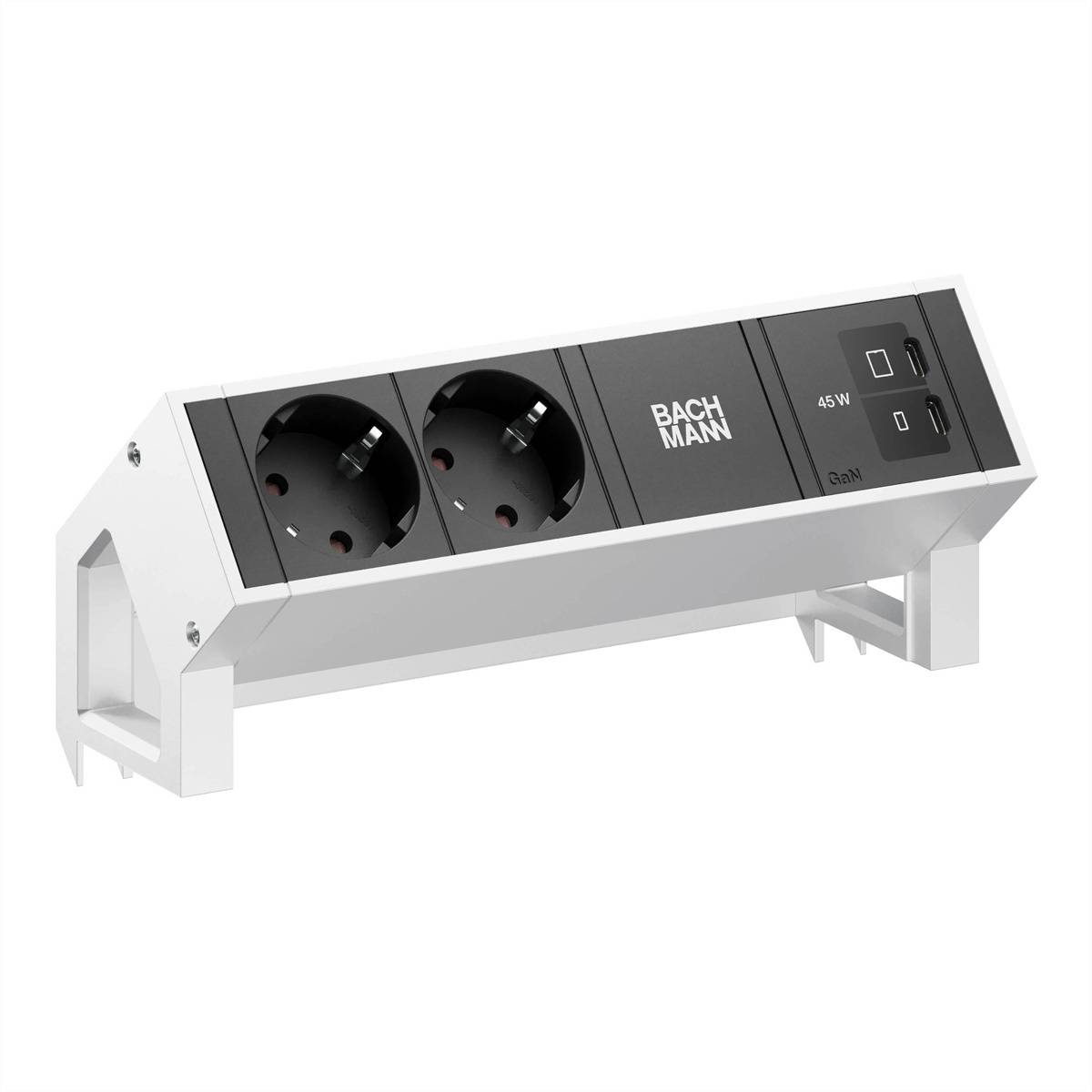 Bachmann BM0022033 Stopcontact Zilver (metallic)