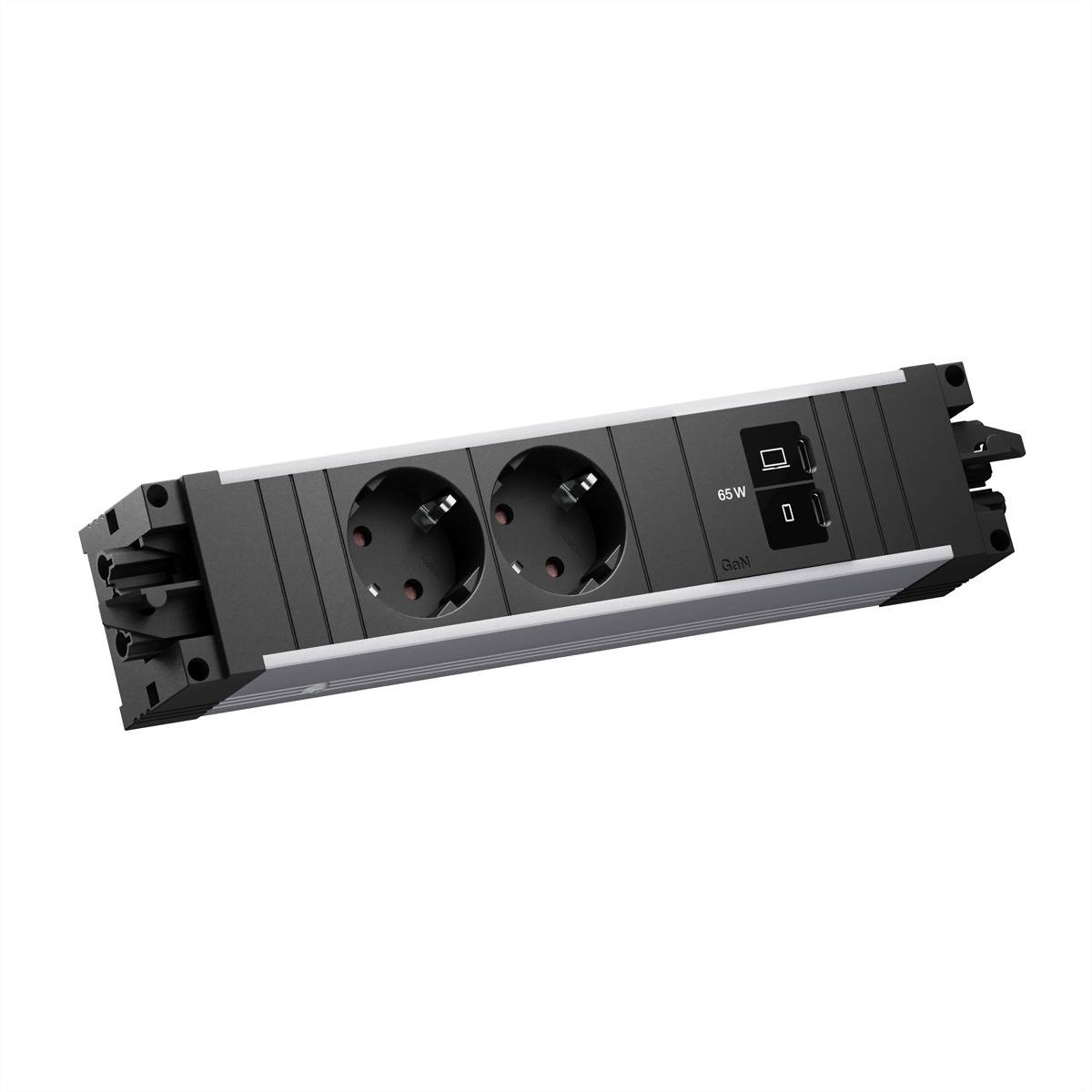 Bachmann BM0022276 Stopcontact Zwart