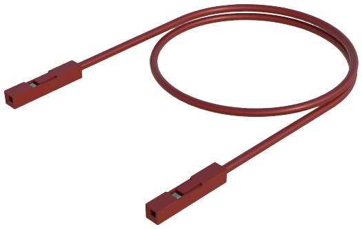 Hirschmann Test & Measurement MKL 0,64/25-0,25 rt Meetsnoer Bus 0,64 mm Bus 0,64 mm 25.00 cm Rood 1 stuk(s)