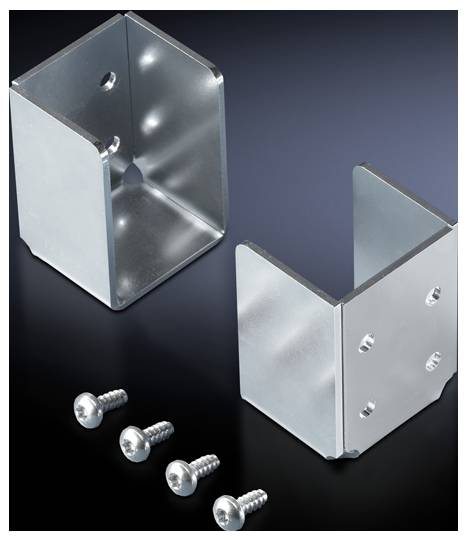 Rittal TS 8801.000 Beschermbarhouder Plaatstaal Bont 2 stuk(s) Piece