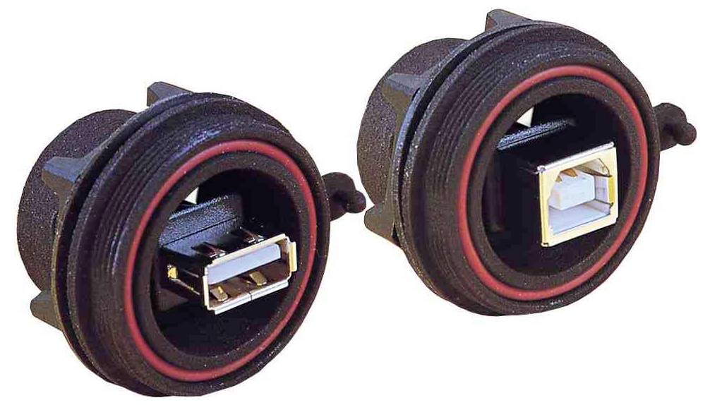 Bulgin PX0842/A USB connector A TYPE USB CHASSIS BUCC Stekker, inbouw 1 stuk(s)