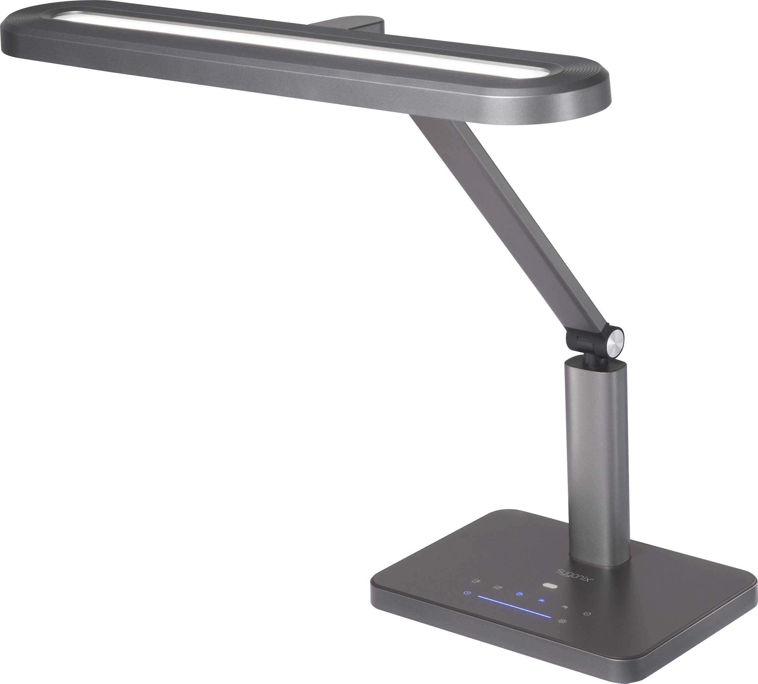 Sygonix SY-6901266 LED-bureaulamp LED LED 18 W Zwart