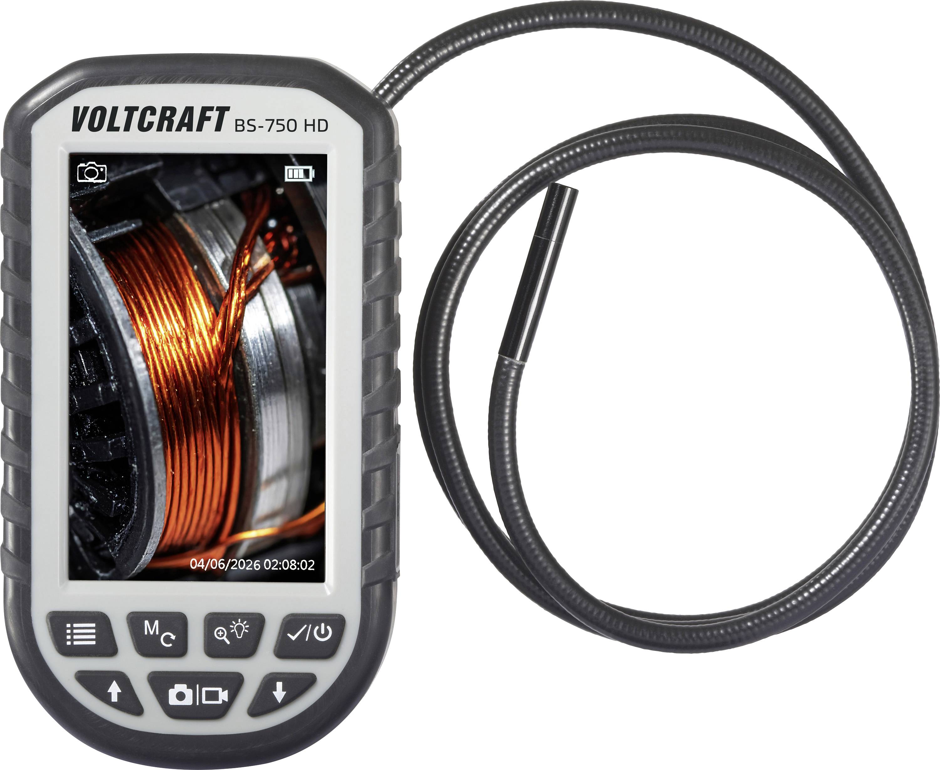 VOLTCRAFT VC-17782285 Endoscoop Sonde-&Oslash;: 5.5 mm Sondelengte: 1 m