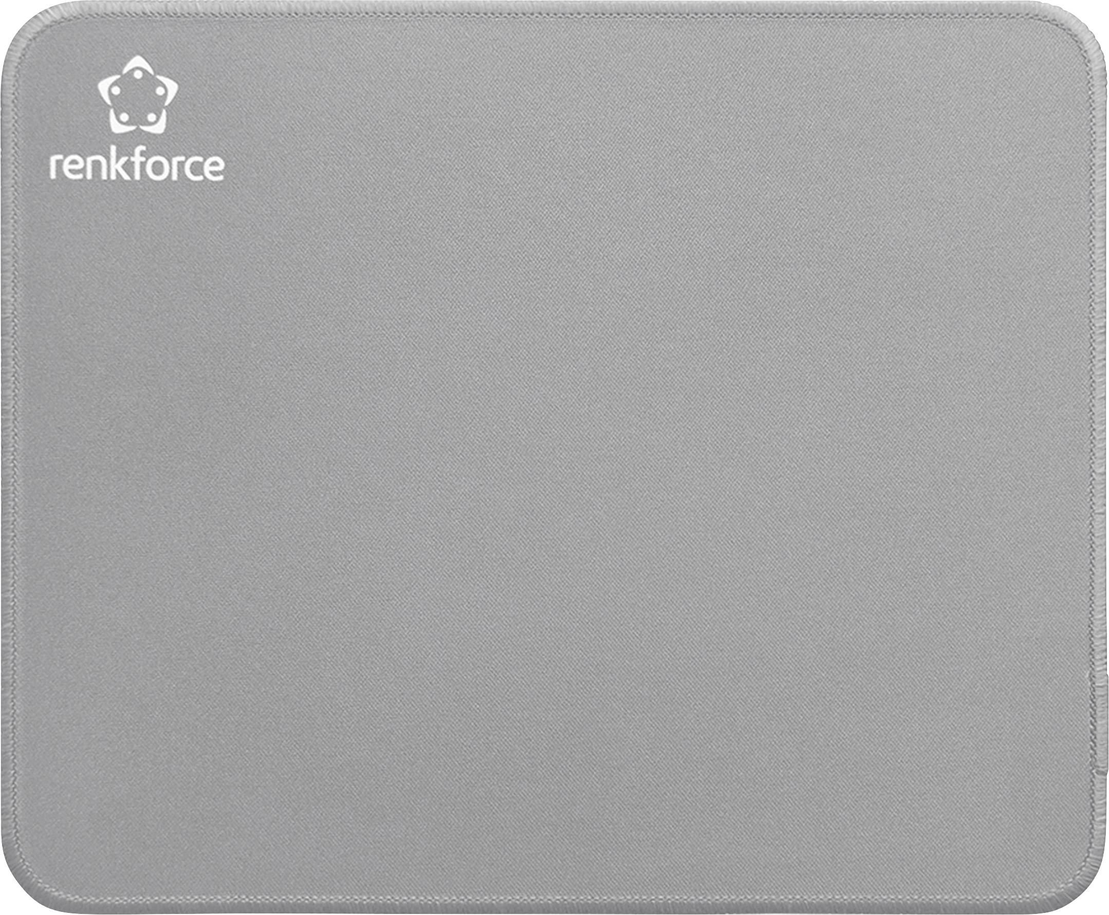 Renkforce RF-VAMP-200 Muismat Grijs