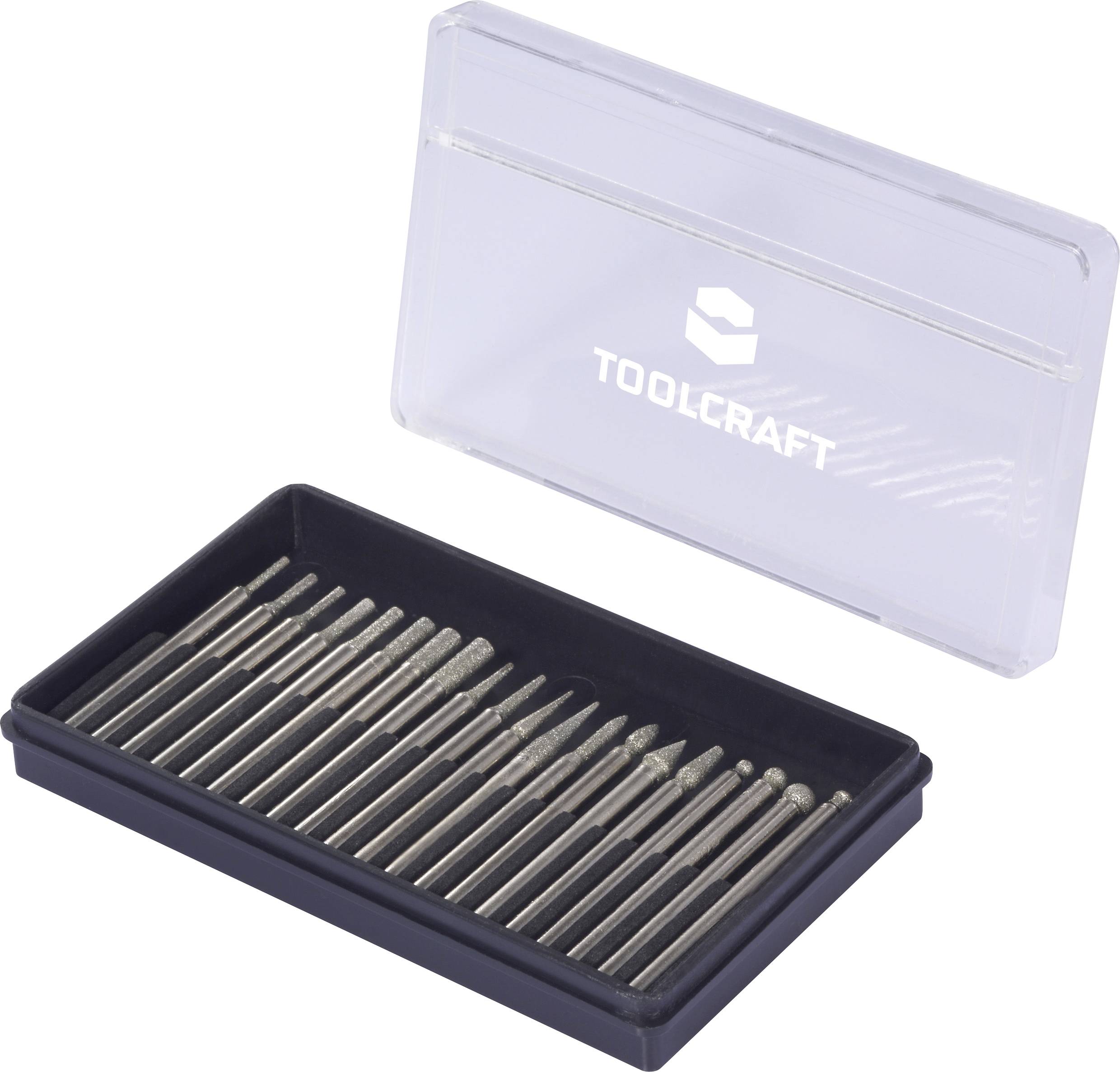 TOOLCRAFT TO-10674225 Diamantslijpstiftset 1 set(s)