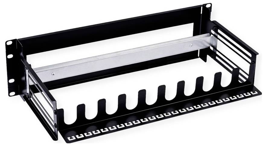 Value 26.99.0340 19 inch Frame voor patchkast 3 HE Zwart