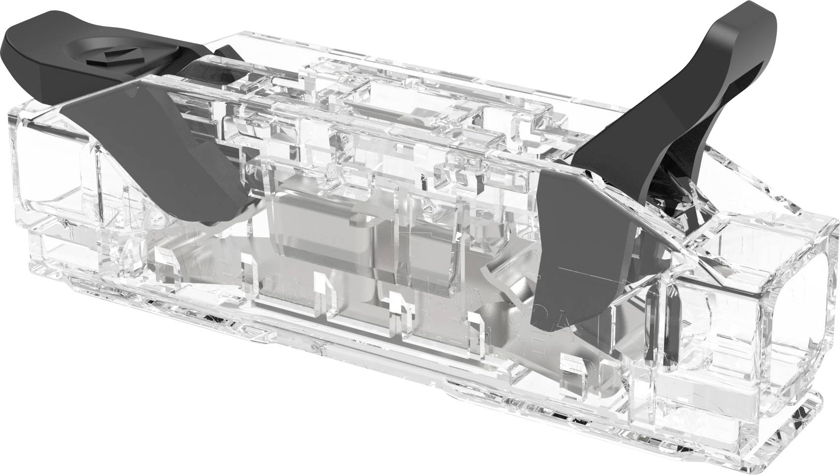 Degson DGBSC-SG02/4-01P (17-306ZH) Verbindingsklem Flexibel: 0.2-4 mm&sup2; Massief: 0.2-4 mm&sup2; Aantal polen: 1 10 stuk(s) Zwart