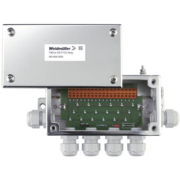 Weidm&uuml;ller FBCON SS PCG 4WAY LIMITER 2653680000 Verdelermodule Profibus-PA standaardvedeler met stroombegrenzer 1 stuk(s)