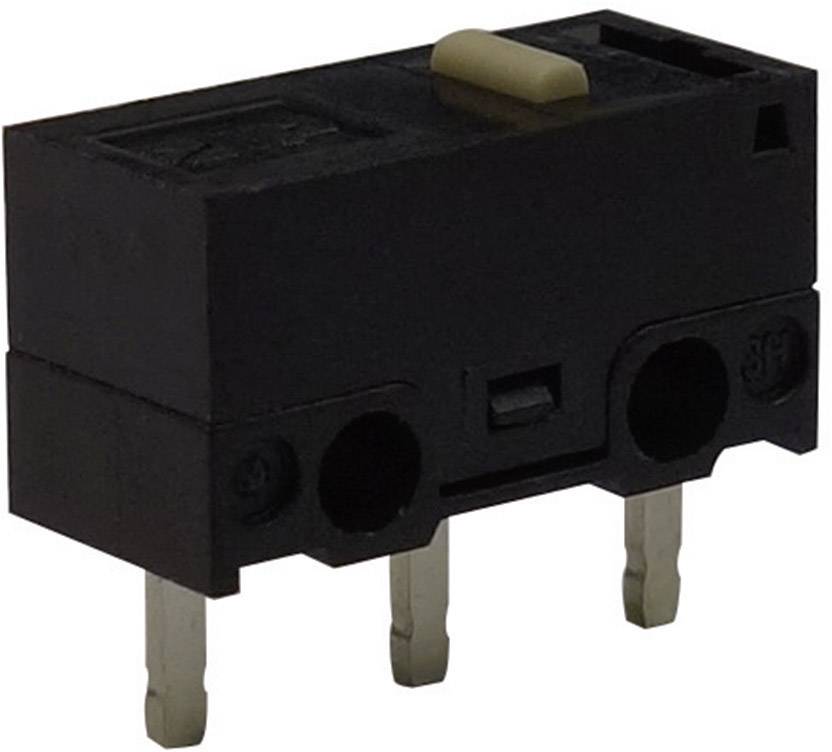 Zippy DF-03S-0P-Z Microschakelaar DF-03S-0P-Z 125 V/AC 3 A 1x aan/(aan) Moment 1 stuk(s) afbeelding