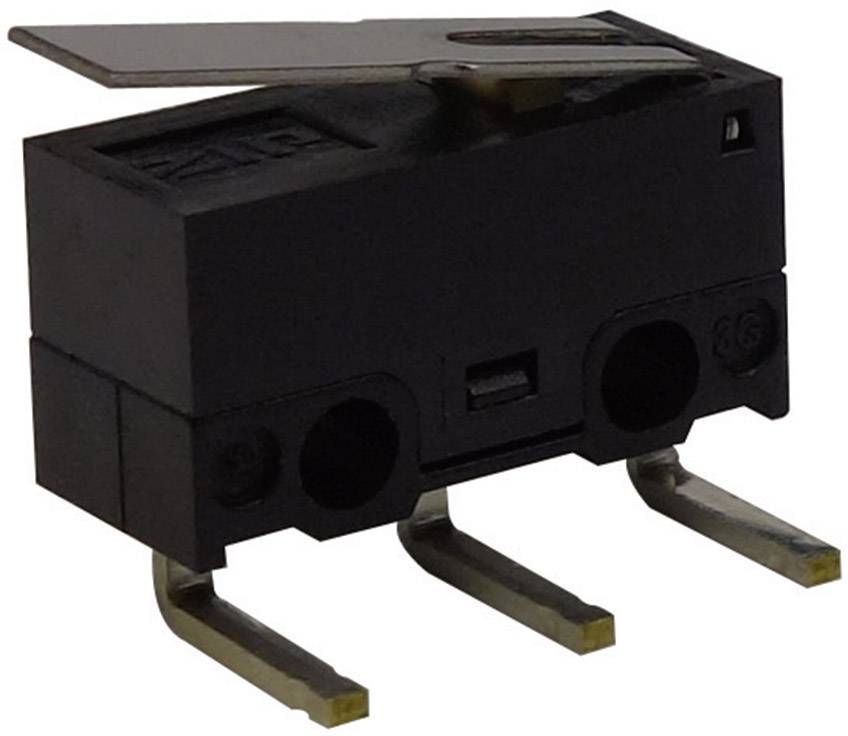 Zippy DF-03S-1D-Z Microschakelaar DF-03S-1D-Z 125 V/AC 3 A 1x aan/(aan) Moment 1 stuk(s) afbeelding