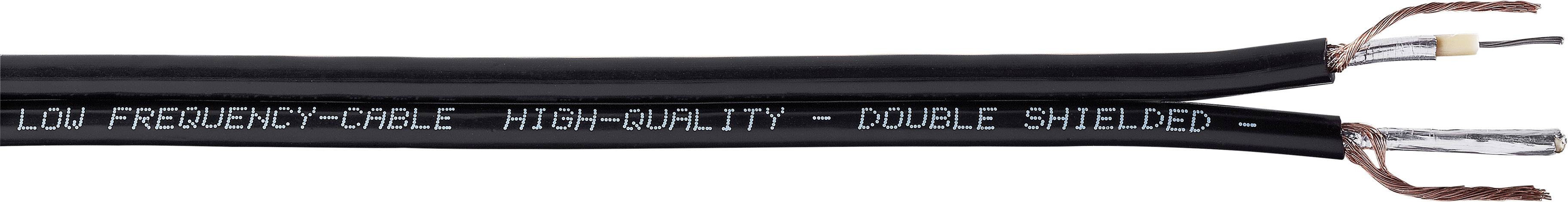 AIV 1181059 Videokabel 2 x 0.12 mm² Zwart per meter