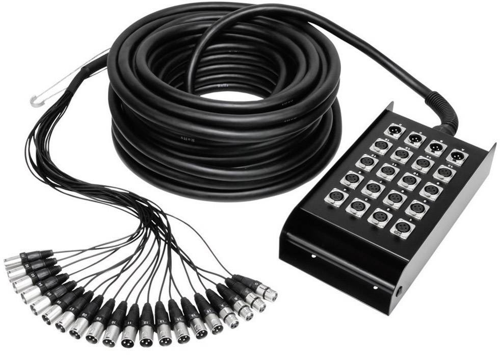 AH Cables K20C30 Multicore kabel 30 m Aantal ingangen:16 x Aantal uitgangen:4 x