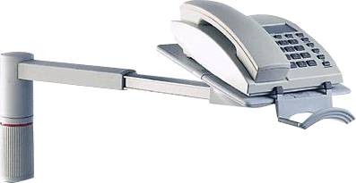 Novus Office ScopeMaster 7140002000 Telefoonzwenkarm Zwenkbaar Lichtgrijs 1 stuk(s)