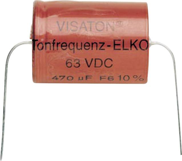 Visaton Bipolar Elco 100 UF Luidsprekercondensator 100 µF