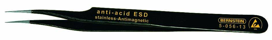 BERNSTEIN Tools for Electronics 5-056-13 SMD-pincet 7 SA-ESD Super-spits, gebogen 120 mm