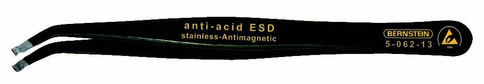 BERNSTEIN Tools for Electronics 5-062-13 SMD-pincet 59 SA-ESD Afgerond 115 mm