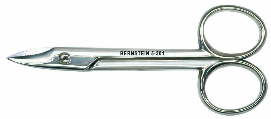 BERNSTEIN Tools for Electronics 5-301 Blikschaar 110 mm Chroom