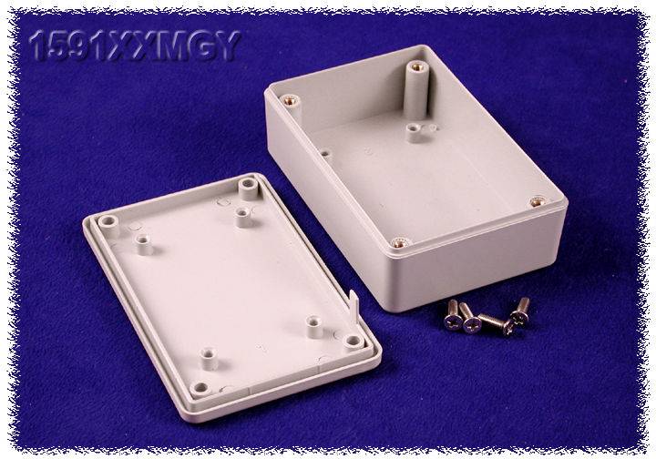 Hammond Electronics 1591XXMGY Universele behuizing 85 x 56 x 25 ABS Grijs 1 stuk(s)