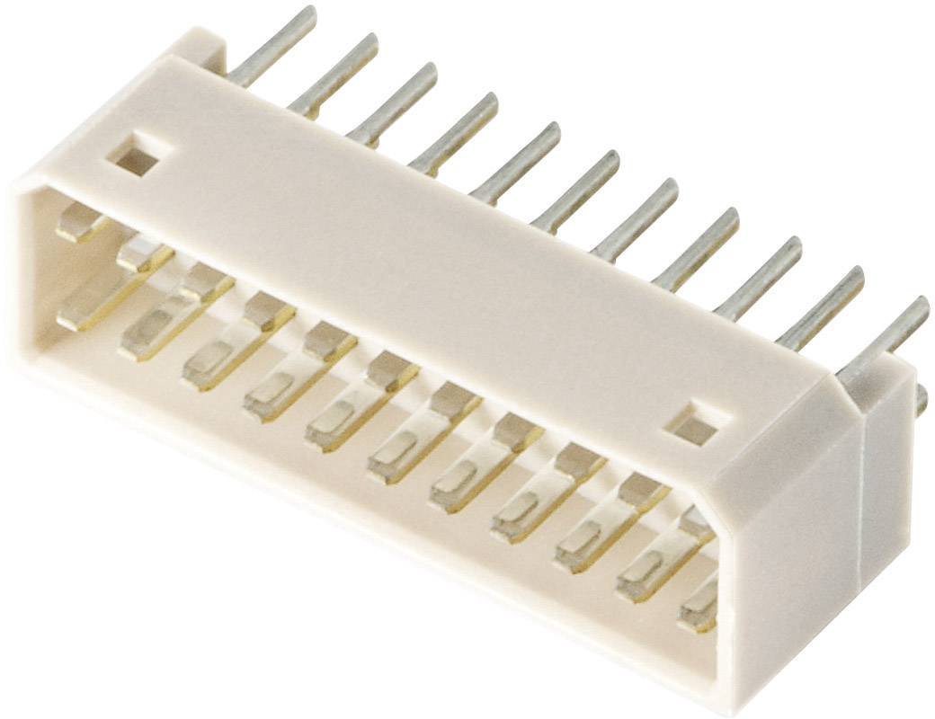 JST 08P-JED Male behuizing (board) JED Totaal aantal polen: 8 Rastermaat: 1.25 mm Inhoud: 1 stuk(s)