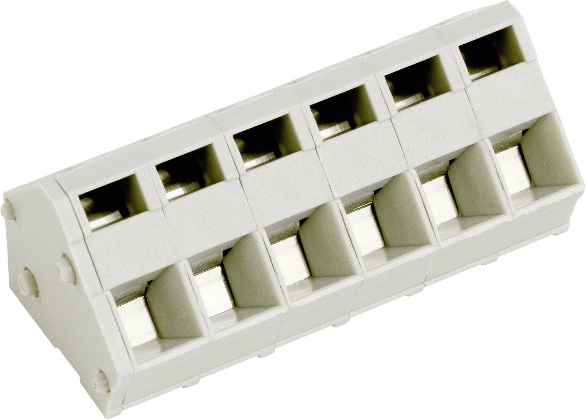 PTR Hartmann 53000020001F Veerkrachtklemblok 2.50 mm² Aantal polen 2 Kiezel-grijs 1 stuk(s)