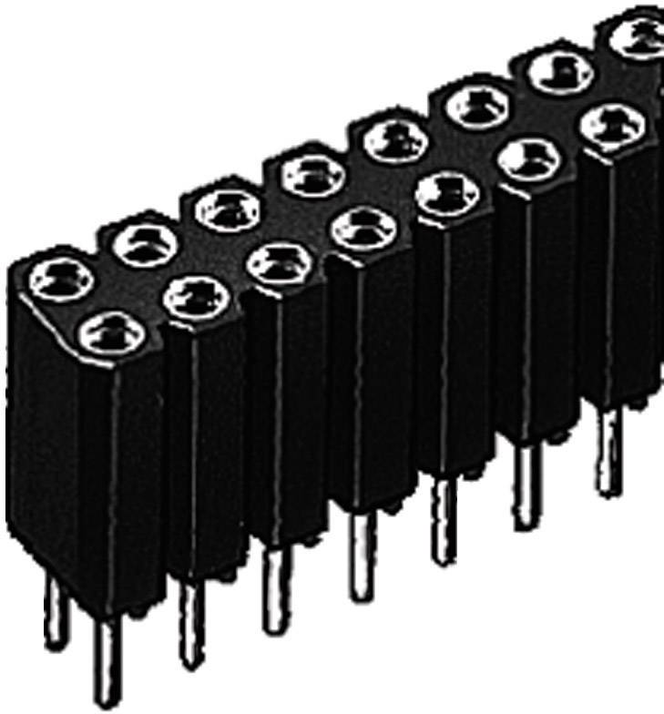 Fischer Elektronik Female header (precisie) Aantal rijen: 2 Aantal polen per rij: 36 10026762 1 stuk(s)