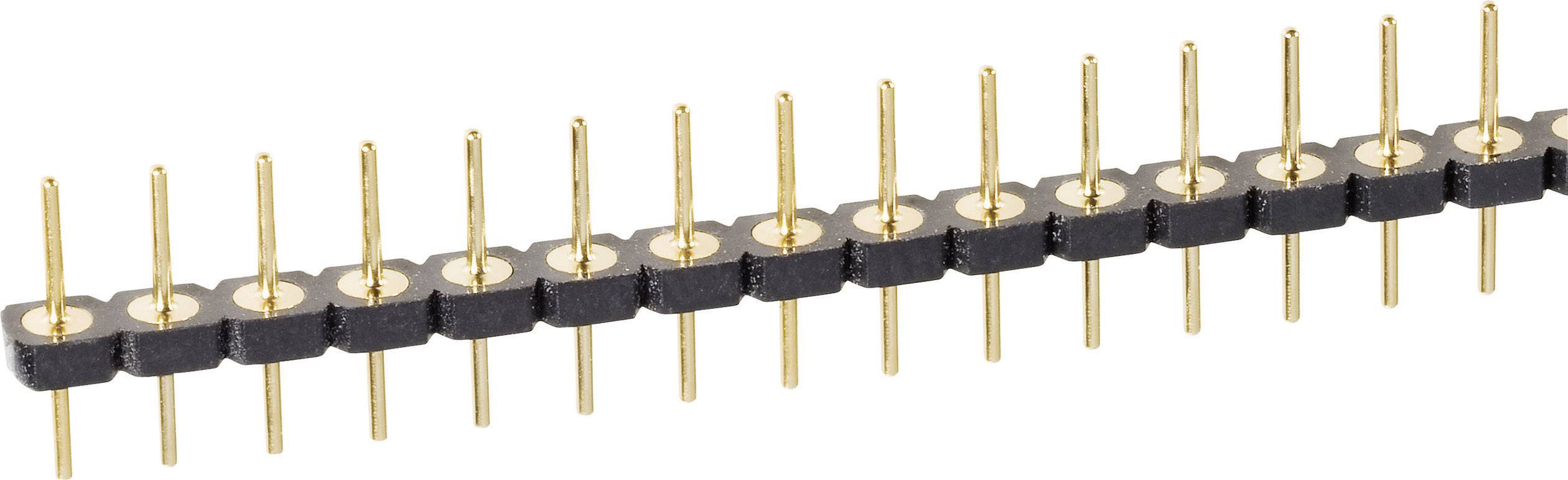 Fischer Elektronik Male header (precisie) Aantal rijen: 1 Aantal polen per rij: 50 10043921 1 stuk(s)