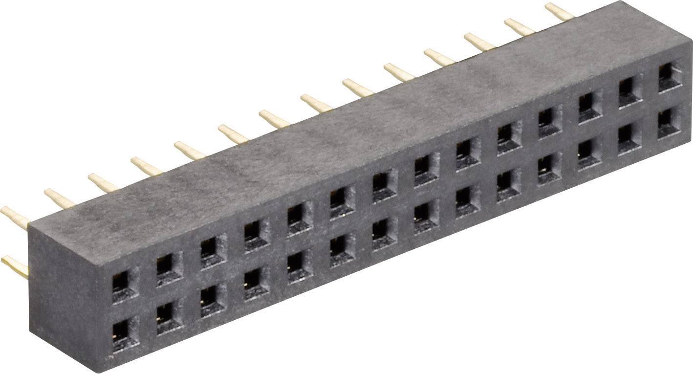 MPE Garry Female header (standaard) Aantal rijen: 2 Aantal polen per rij: 3 156-3-006-0-NFX-YS0-1 1 stuk(s) Piece