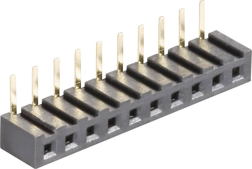 MPE Garry Female header (standaard) Aantal rijen: 1 Aantal polen per rij: 10 159-1-010-0-NFX-YS0 1 stuk(s)