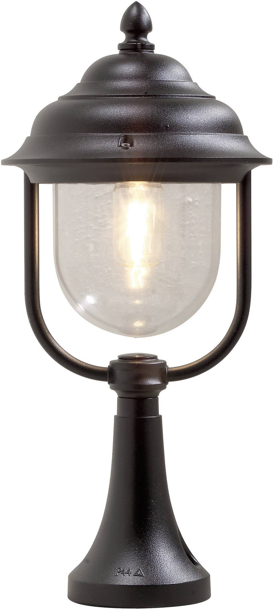 Staande buitenlamp Spaarlamp E27 75 W Konstsmide Parma 7224-750 Zwart