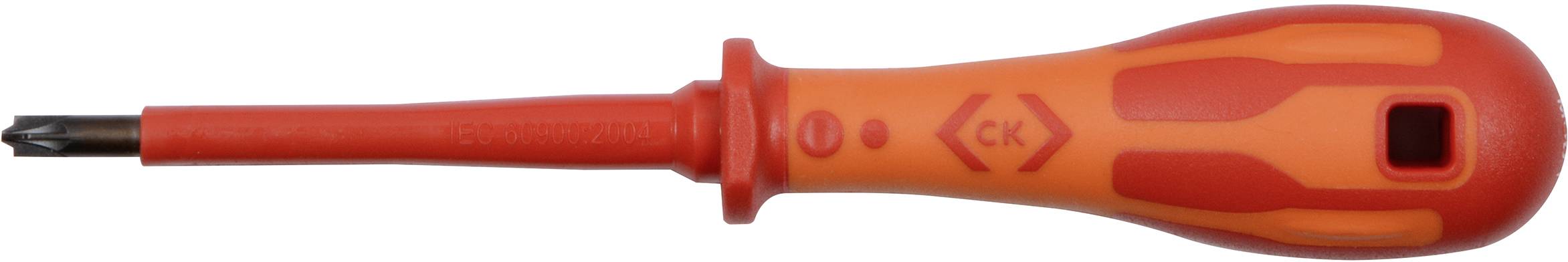 C.K Plus/minus schroevendraaier VDE Grootte SL/PZ 1 Koplengte: 80 mm