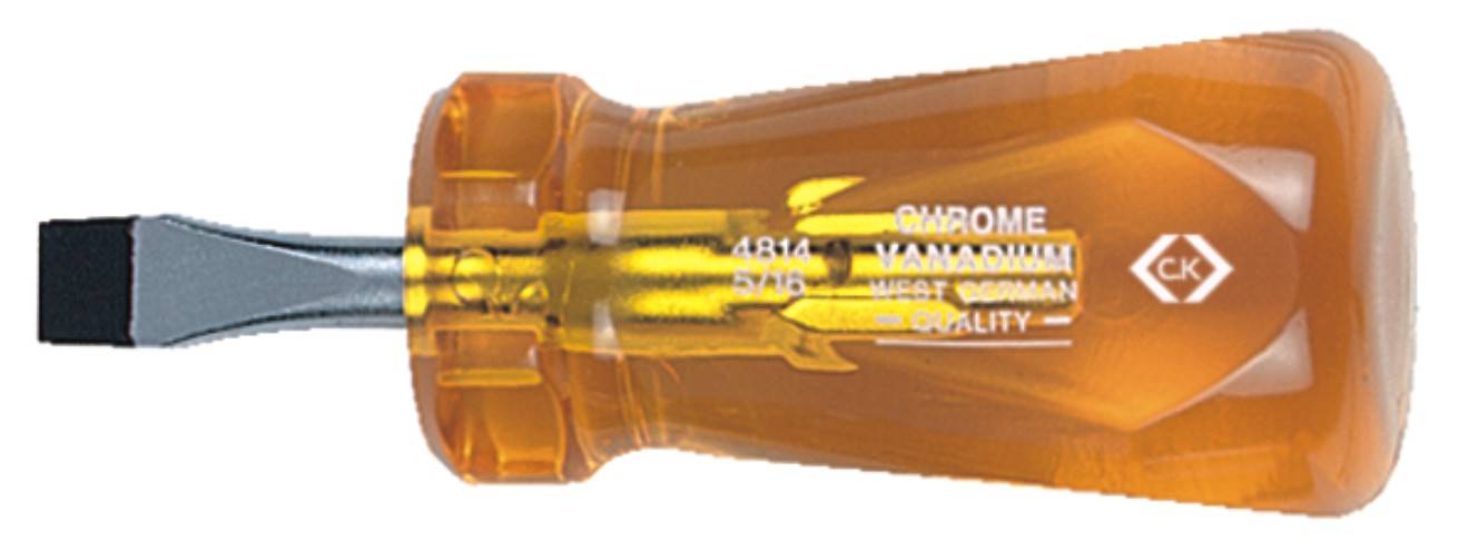 C.K Werkplaats Platte schroevendraaier Kopbreedte: 6.5 mm Koplengte: 25 mm DIN 5264, DIN ISO 2380-2