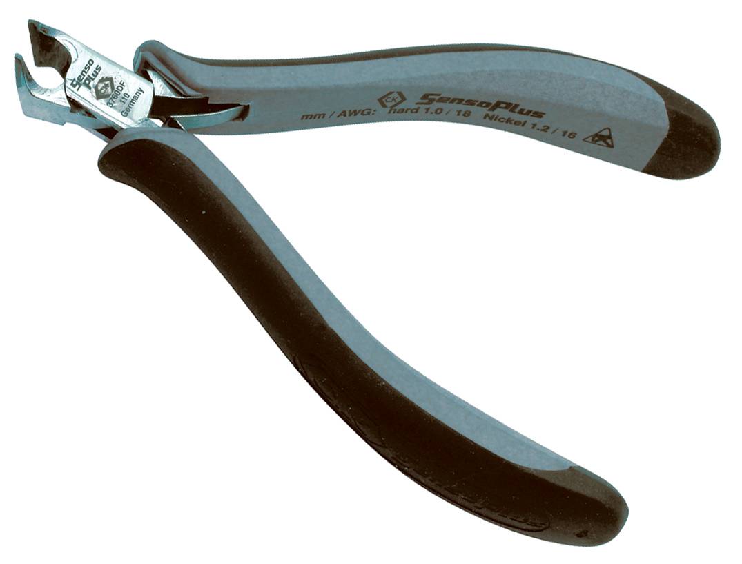 C.K Sensoplus T3760DF 110 ESD Schuine snijtang Met facet 120 mm