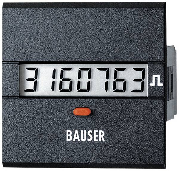 Bauser 3801/008.3.1.0.1.2-003 Digitálny časovač prevádzkových hodín typ 3801, 3801/008.3.1.0.1.2-003