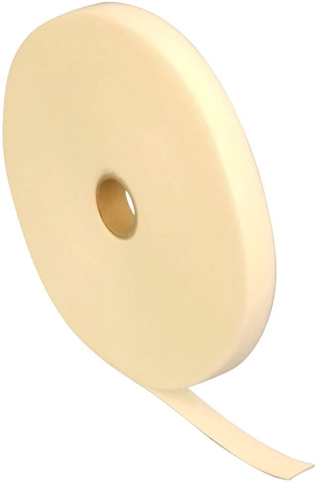 FASTECH® T0602000001125 Klittenband Om te bundelen Haak- en lusdeel (l x b) 25000 mm x 20 mm Wit 25 m afbeelding