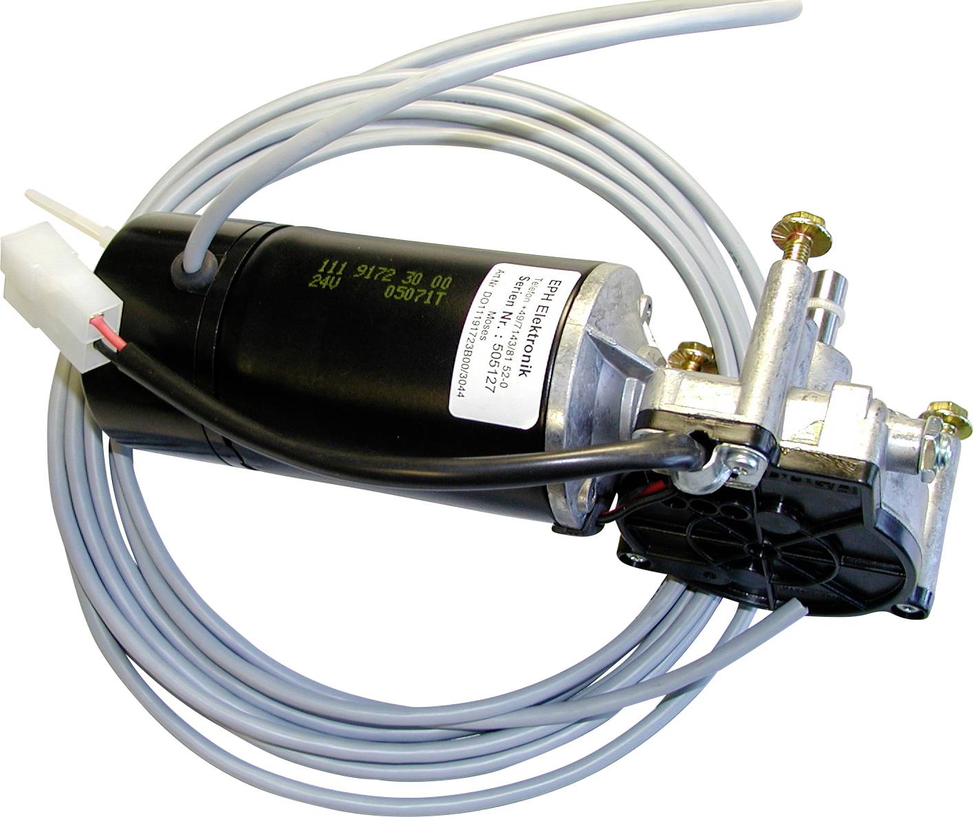 DOGA DO 111.9172.3B.00 / 3064 Gelijkstroom-transmissiemotor Typ 111 24 V 2.5 A 5 Nm 40 omw/min As-diameter: 10 mm 1 stuk(s) afbeelding