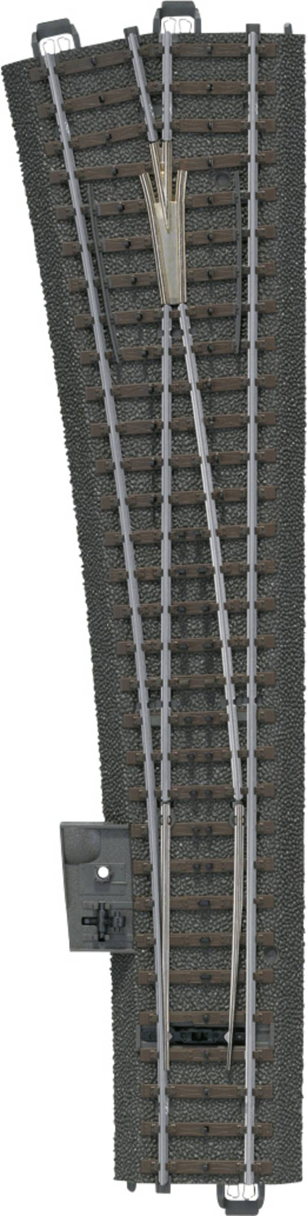 C-koľaj H0 Märklin (s uložením) 24711 výhybka, štíhla, ľavá 236.1 mm
