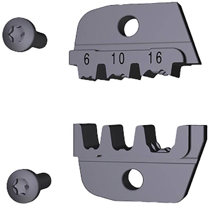 Weidmüller PZ 16E 9012640000 Matrice di crimpaggio Boccola Adatto per marchio (Pinze) Weidmüller 9012600000