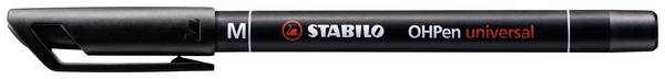 STABILO popisovač fóliou OHPen universal M 843 permanent 843/46 čierna