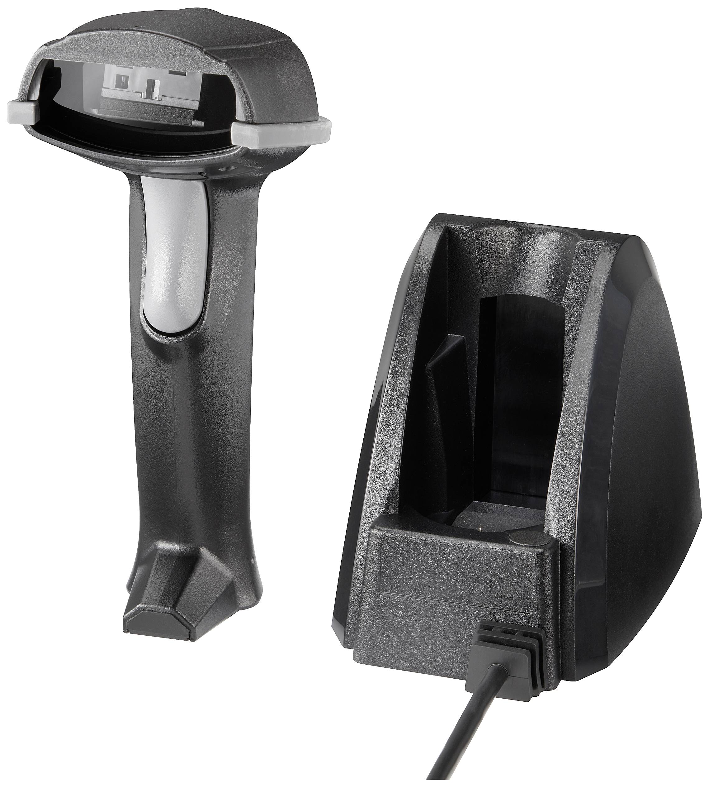 Renkforce LS6300BU USB-Kit Barcode scanner Bluetooth® 1D Laser Nero Scanner portatile Bluetooth, USB